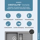 Schock Granitspüle Typos DS | Grau 3