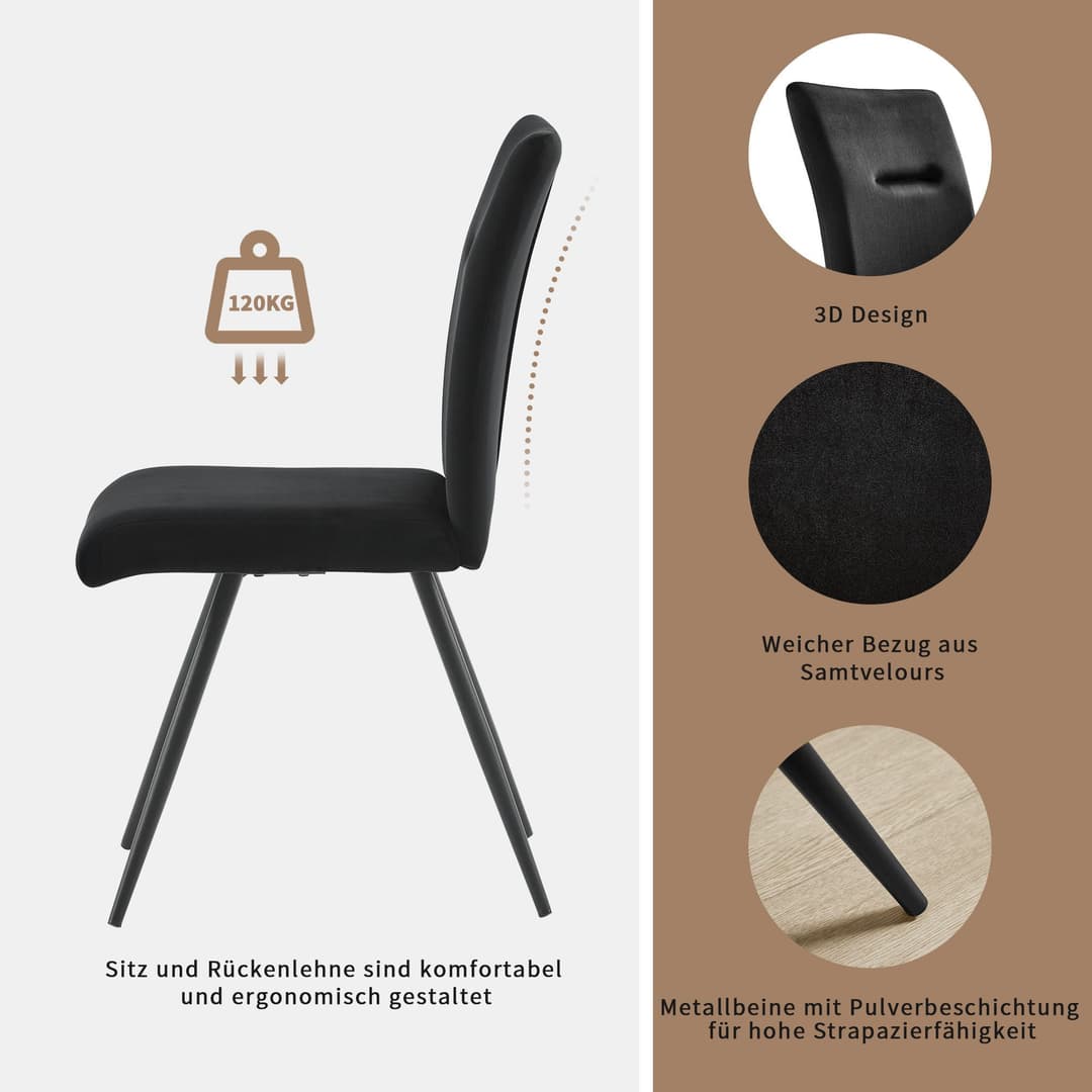 OTTO home Essgruppe Arye | Schwarz