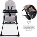 Kinderkraft BINCI Hochstuhl | Grau 3
