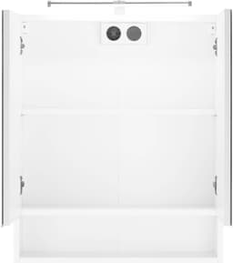 welltime Spiegelschrank Ribera | Weiß
