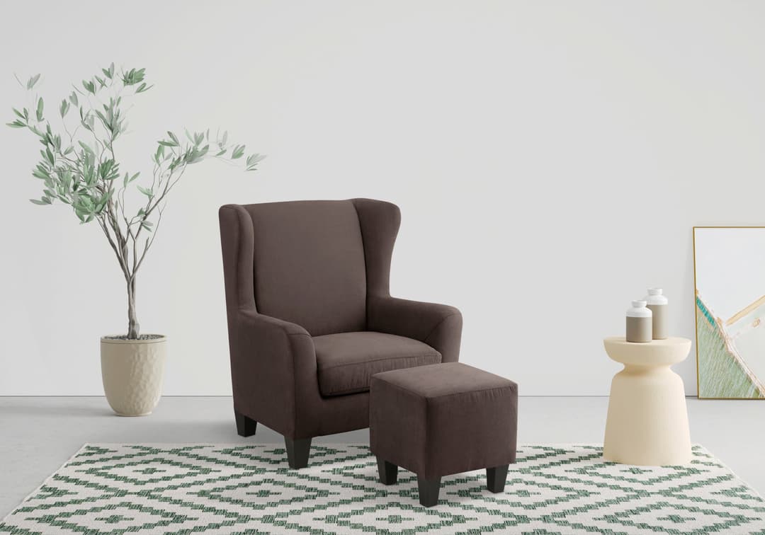 Home affaire Ohrensessel Chilly | Braun