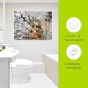 Artland Glasbild Farbenfrohe Natur, Blumen | Mehrfarbig 5