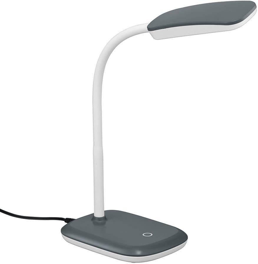 Reality Leuchten LED Tischleuchte Boa | Grau