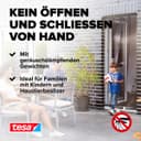 tesa Insektenschutz-Tür Insect Stop ALU Lamellentür teleskopierbar 5