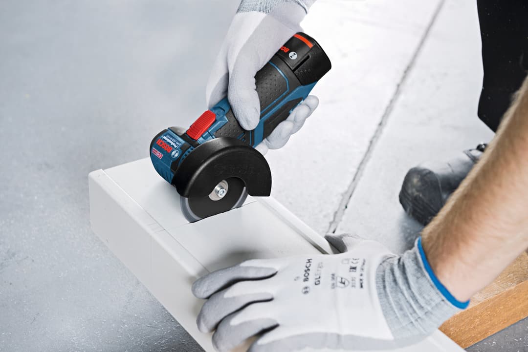 Bosch Professional Akku-Winkelschleifer GWS 12V-76 | Mehrfarbig