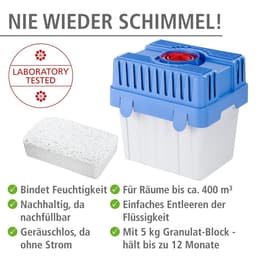 WENKO Luftentfeuchter Feuchtigkeitskiller | Mehrfarbig