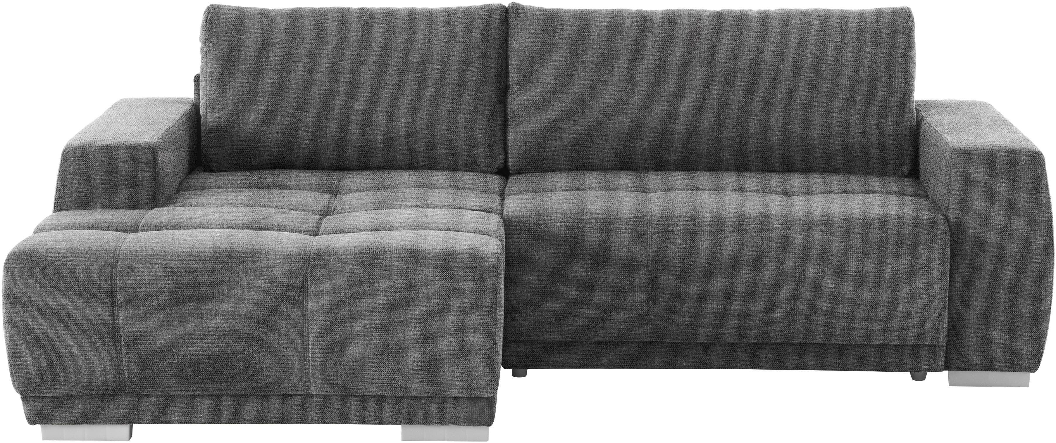Home affaire Ecksofa Bolero L-Form | Grau