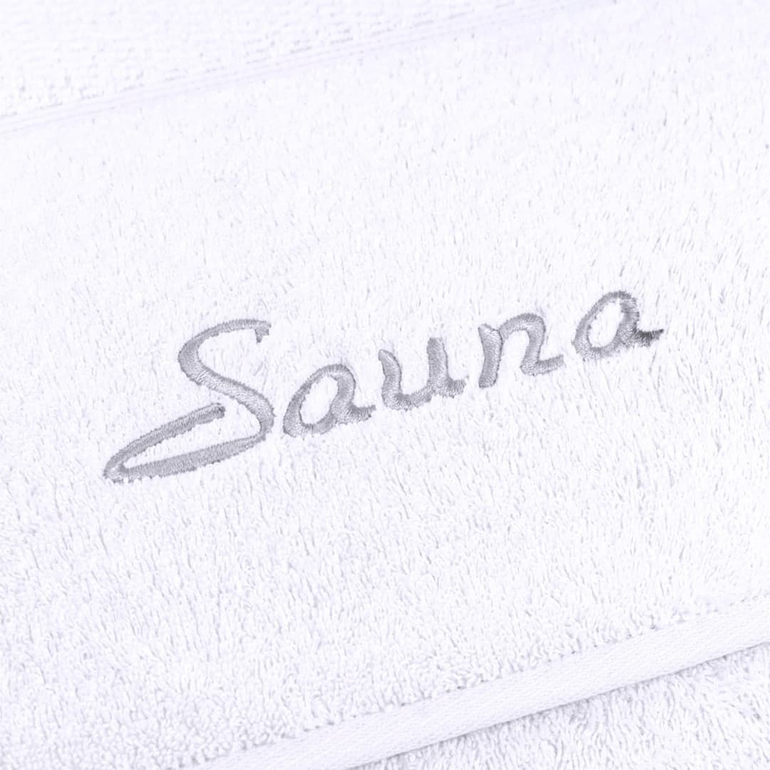 Möve for frottana Saunatuch Pearl | Weiß