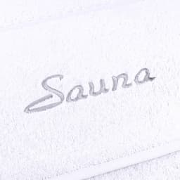 Möve for frottana Saunatuch Pearl | Weiß
