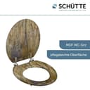 Schütte WC-Sitz Solid Wood | Holztöne 4