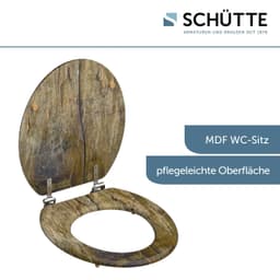 Schütte WC-Sitz Solid Wood | Holztöne