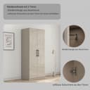 OTTO home Kleiderschrank Sylt | Grau 4
