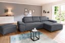 Home affaire Ecksofa Labene L-Form | Grau
