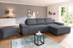Home affaire Ecksofa Labene L-Form | Grau