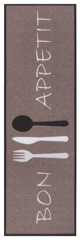 HANSE Home Küchenläufer Bon Appetit Cutlery | Braun