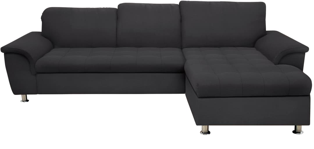 DOMO collection Ecksofa Franzi | Grau