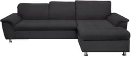 DOMO collection Ecksofa Franzi | Grau