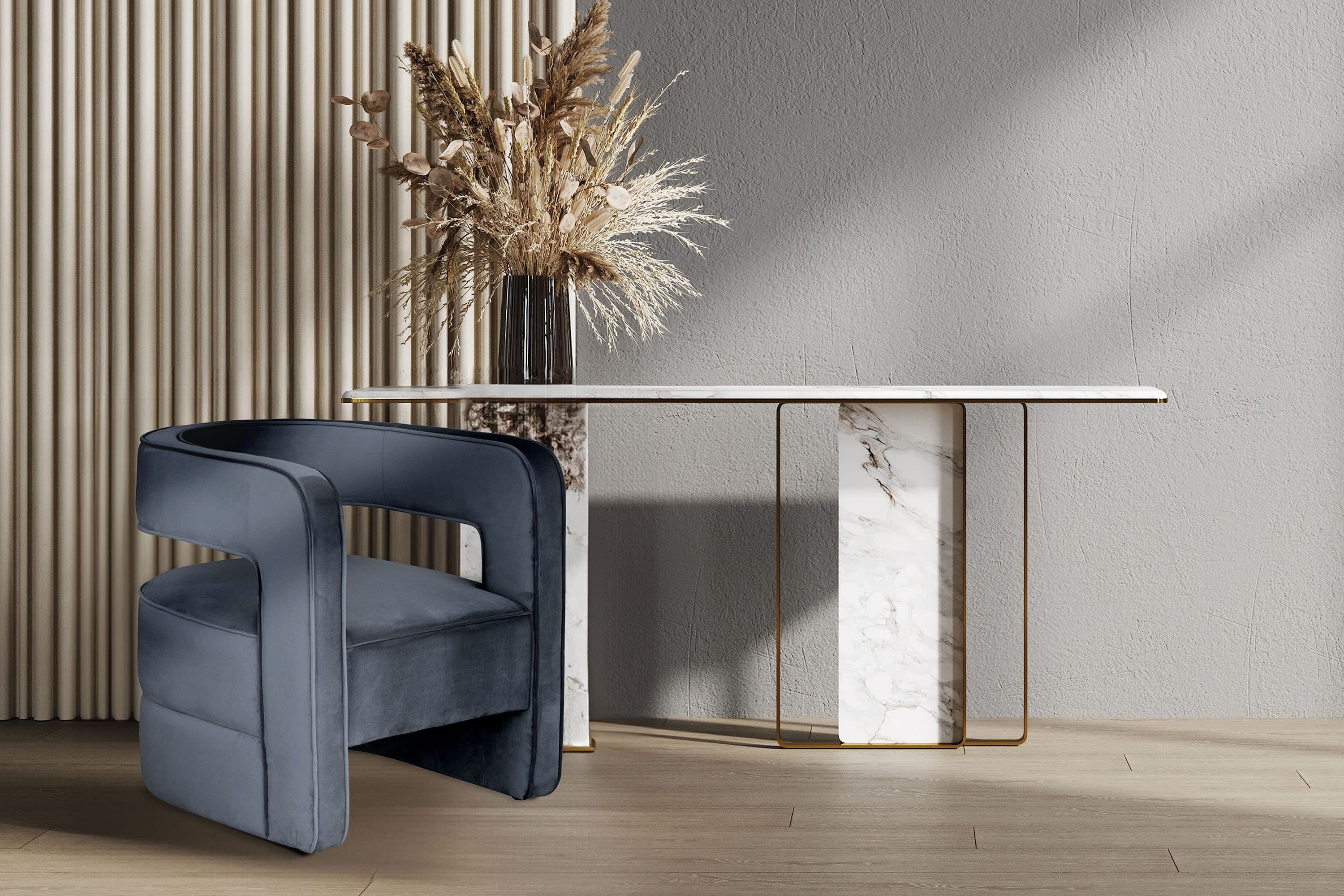 Kayoom Sessel Venice 125 | Grau