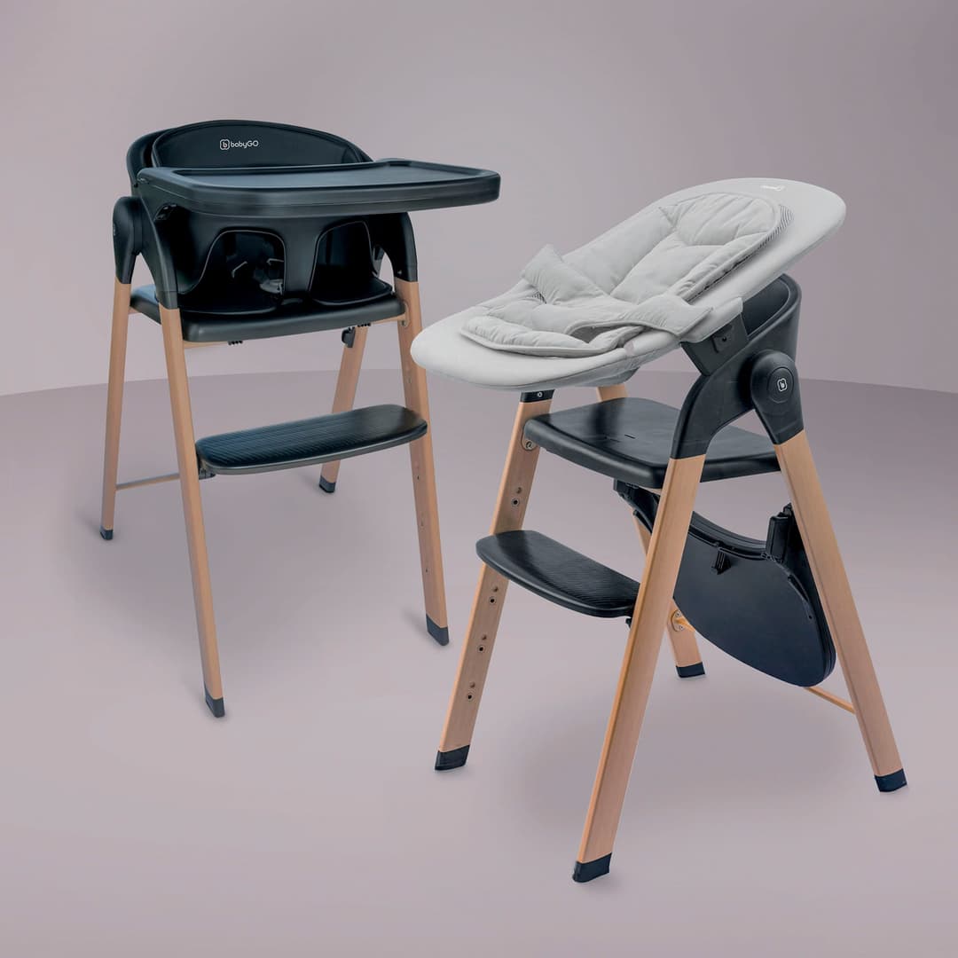BabyGo Kombihochstuhl Levels | Schwarz