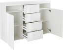 borchardt Möbel Highboard Kapstadt | Weiß 5
