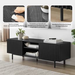 TV-Board Candise | Grau