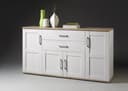 HBZ Sideboard Romance im Landhaustil | Weiß