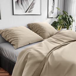 Wolkenfeld Bettwäsche Renforcé | Beige
