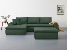 Home affaire Ecksofa Win L-Form | Grün
