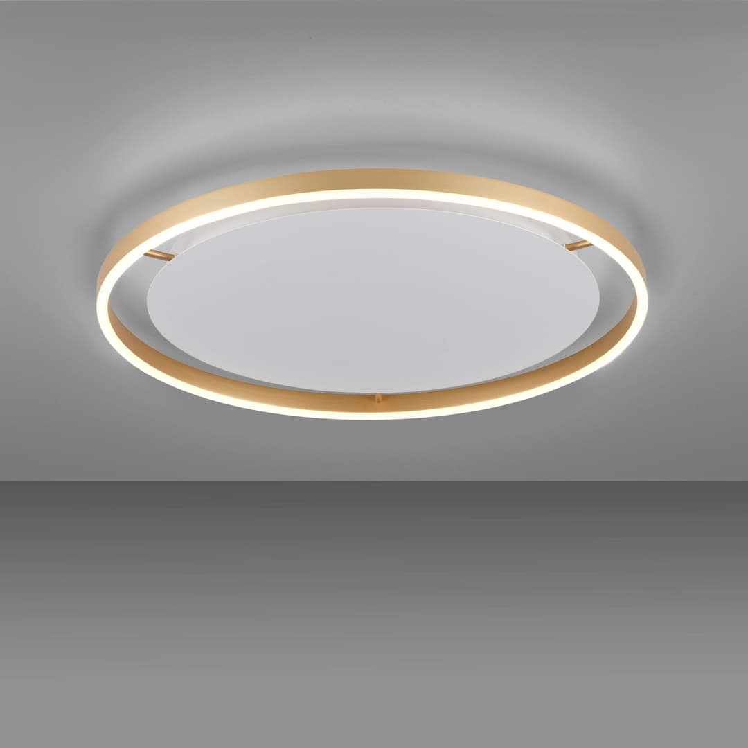JUST LIGHT RITUS Deckenleuchte | Gold