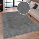 OTTO home Hochflor-Teppich Silky | Grau