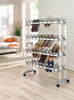 Ruco Schuhregal | Silber