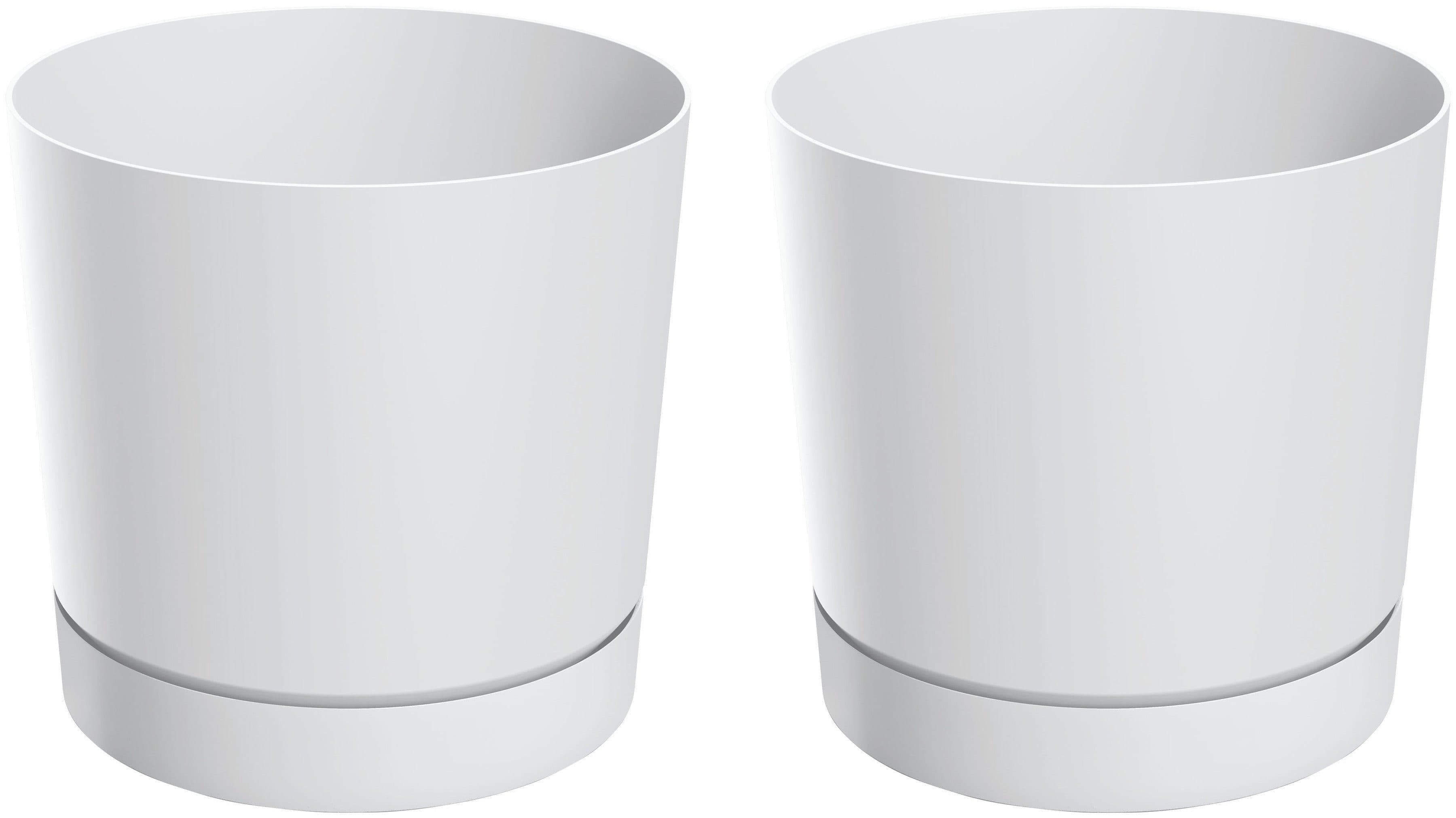 Prosperplast Blumentopf TUBO P (Set, 2 St) | Weiß