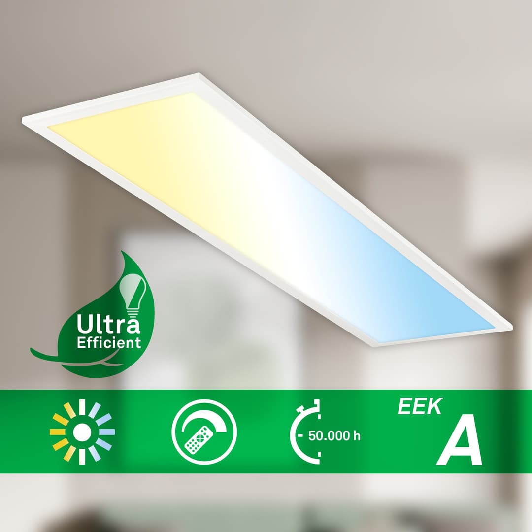 Briloner Leuchten LED Deckenleuchte PIATTO 3987016 | Weiß