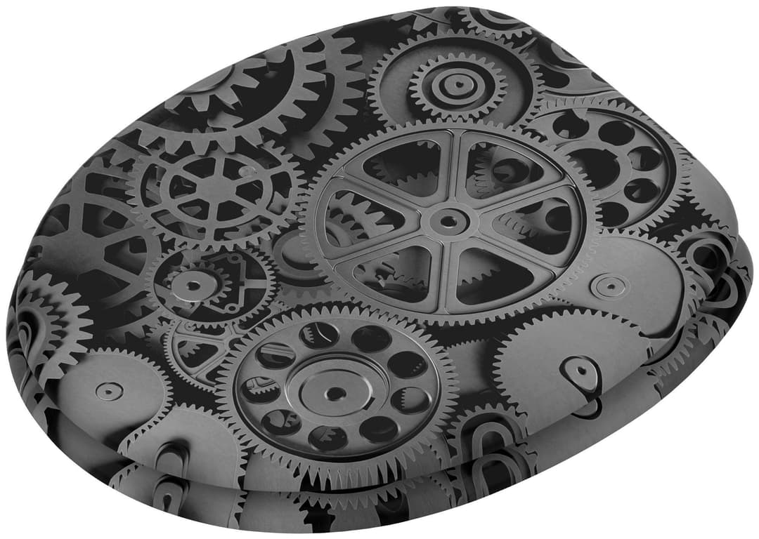 Sanilo WC-Sitz Gears | Grau