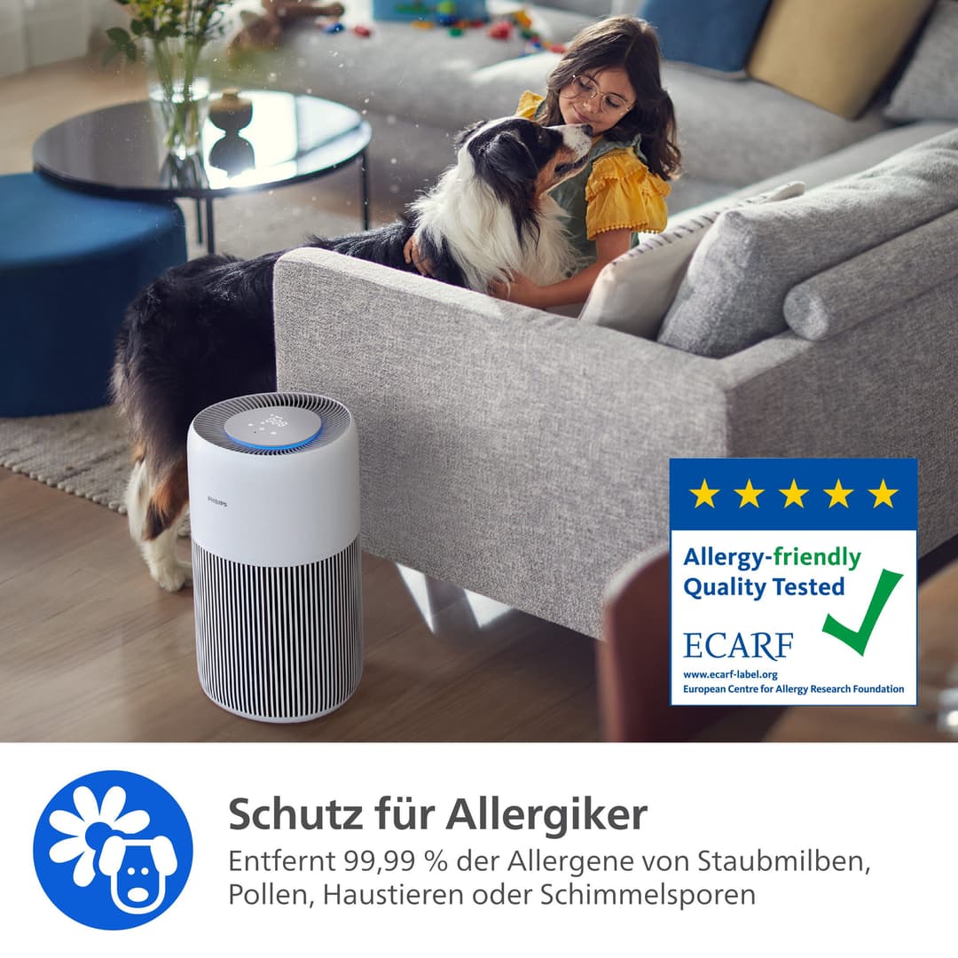 Philips Luftreiniger PureProctect Quiet 2200 Series | Weiß