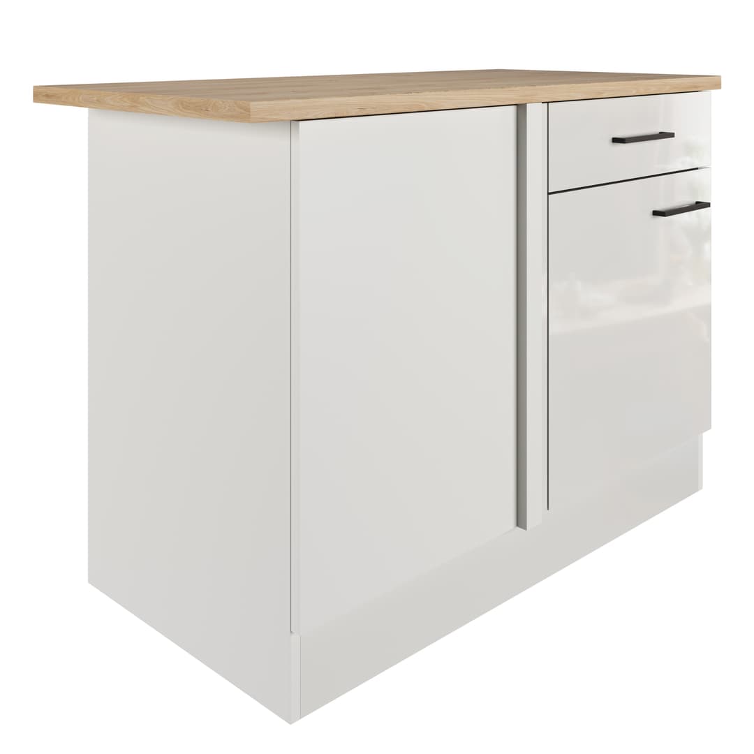 Flex-Well Eckunterschrank Lund | Weiß