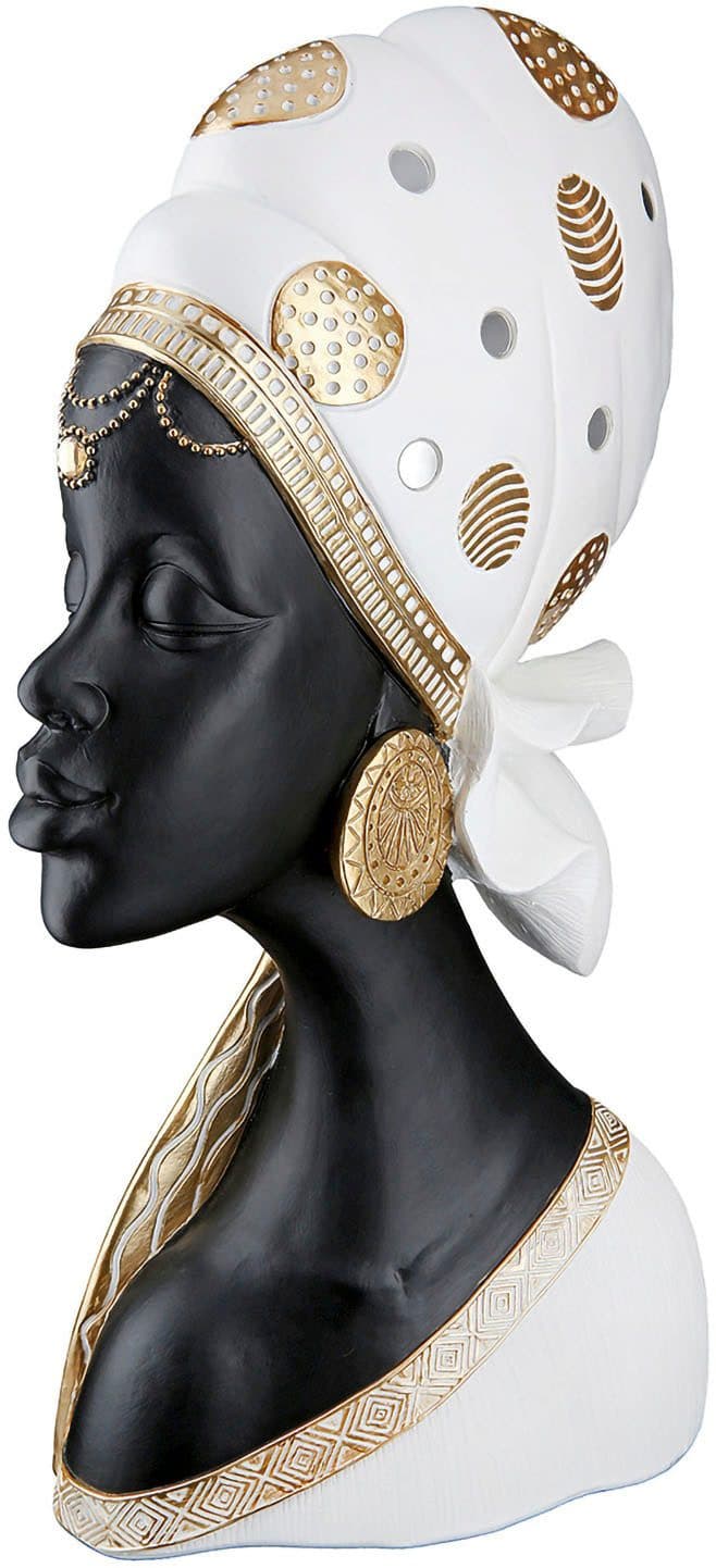 GILDE Afrikafigur Lady "Mara" | Schwarz