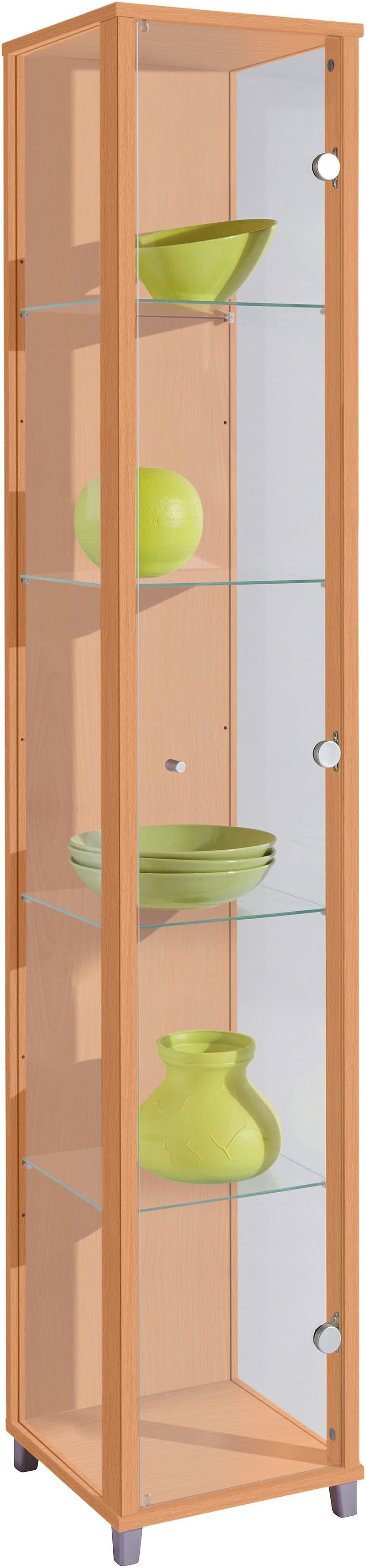 fif möbel Vitrine OPTIMA | Braun