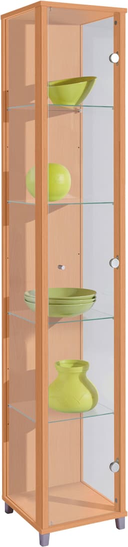 fif möbel Vitrine OPTIMA | Braun