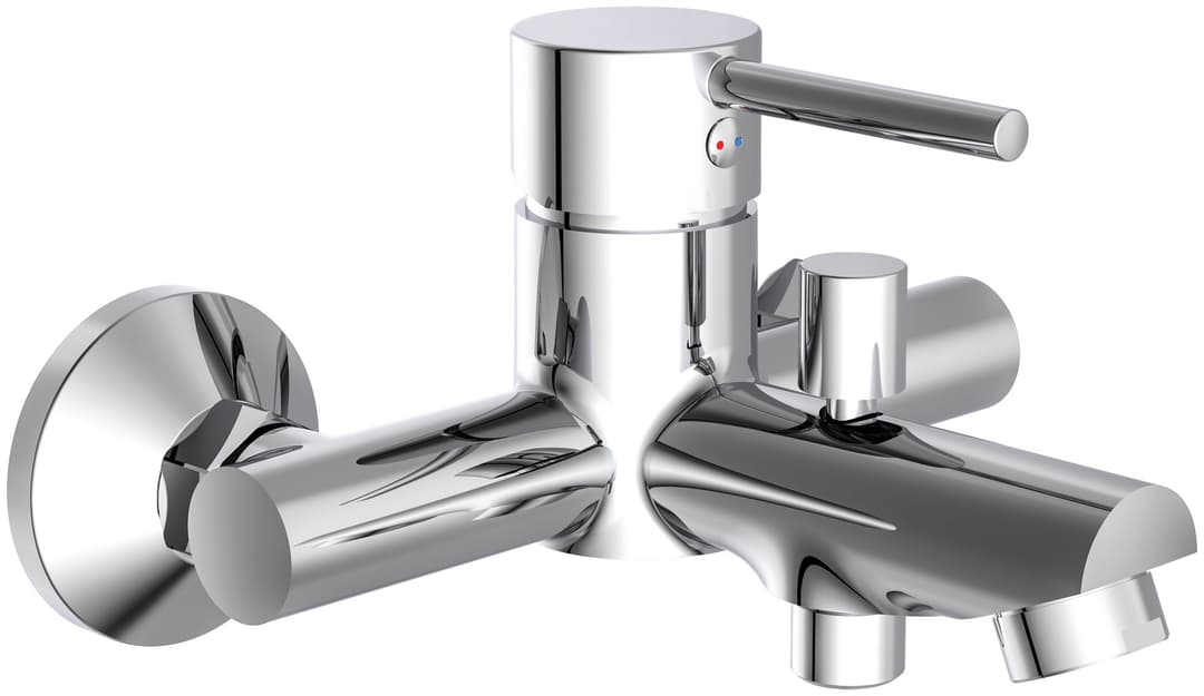 Schütte Laurana Wannenarmatur | Silber