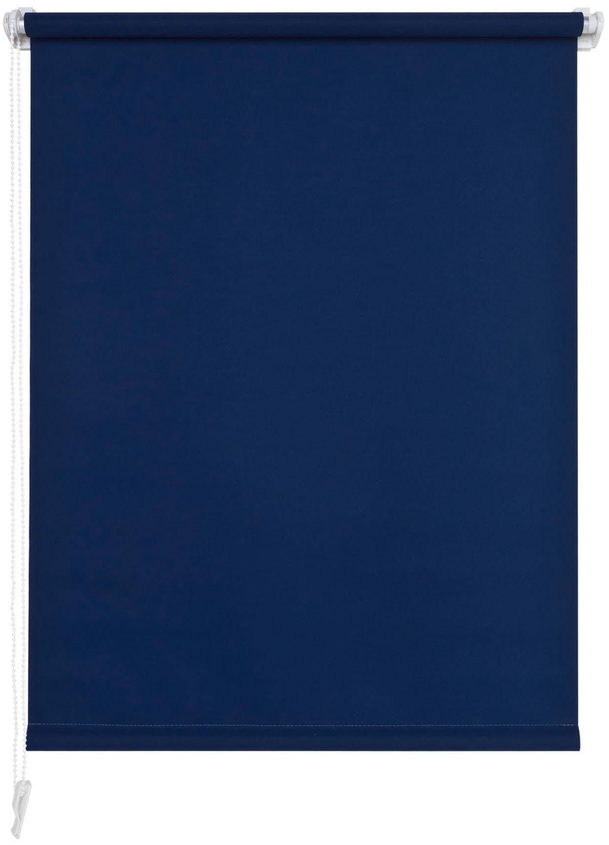 Seitenzugrollo Klemmfix | Blau