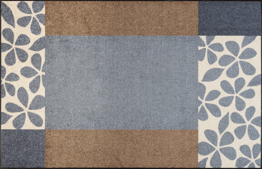 wash+dry by Kleen-Tex Läufer Florita | Grau