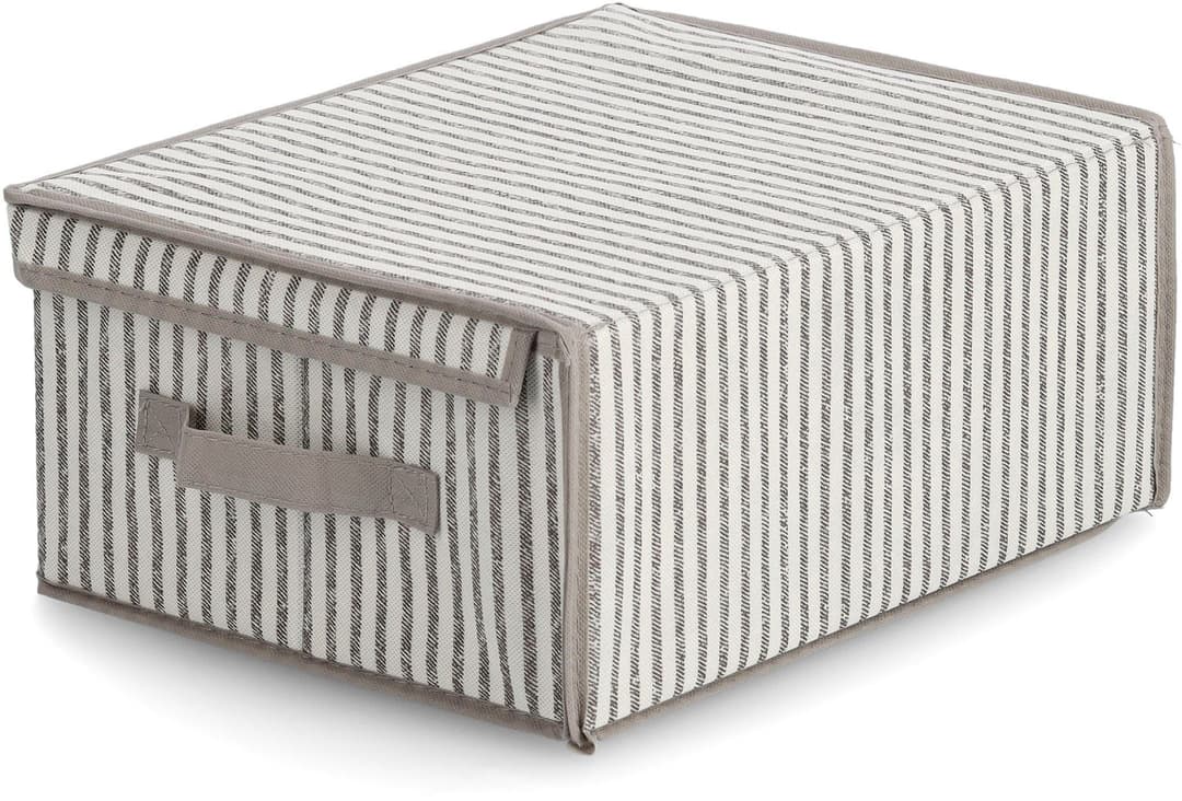 Zeller Present Aufbewahrungsbox Stripes | Beige