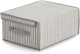 Zeller Present Aufbewahrungsbox Stripes | Beige