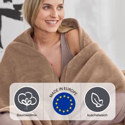 Wohndecke Luxus | Braun