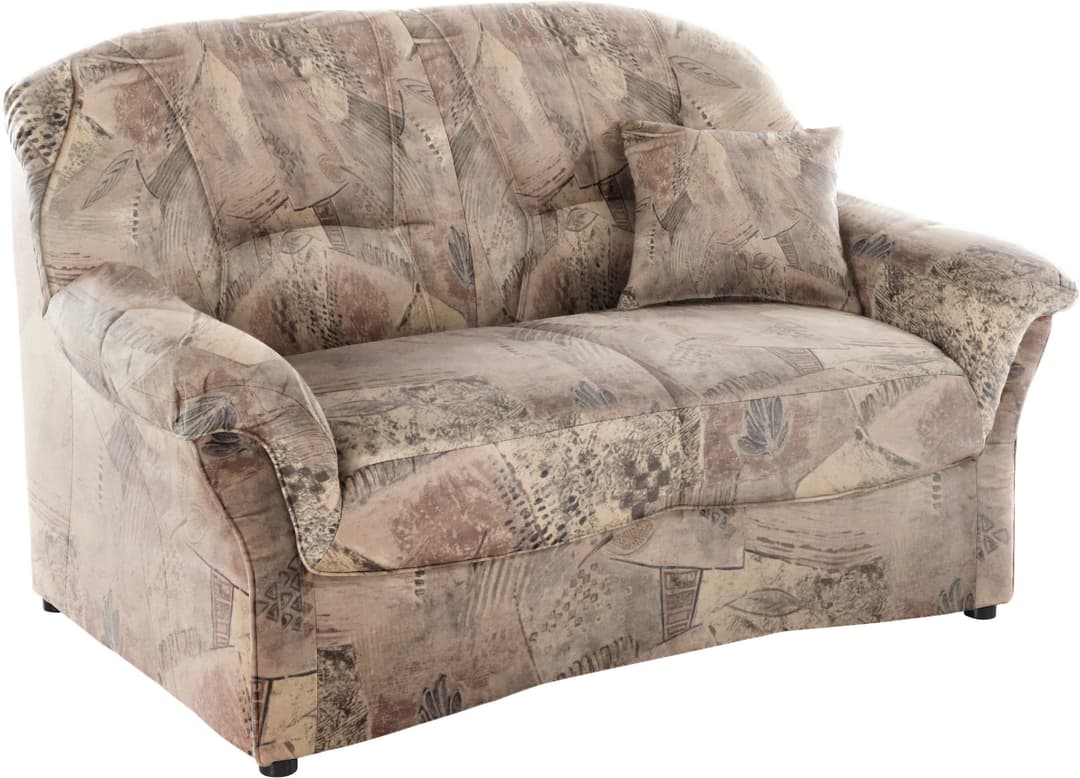 DOMO collection 2-Sitzer Bahia Couch | Braun