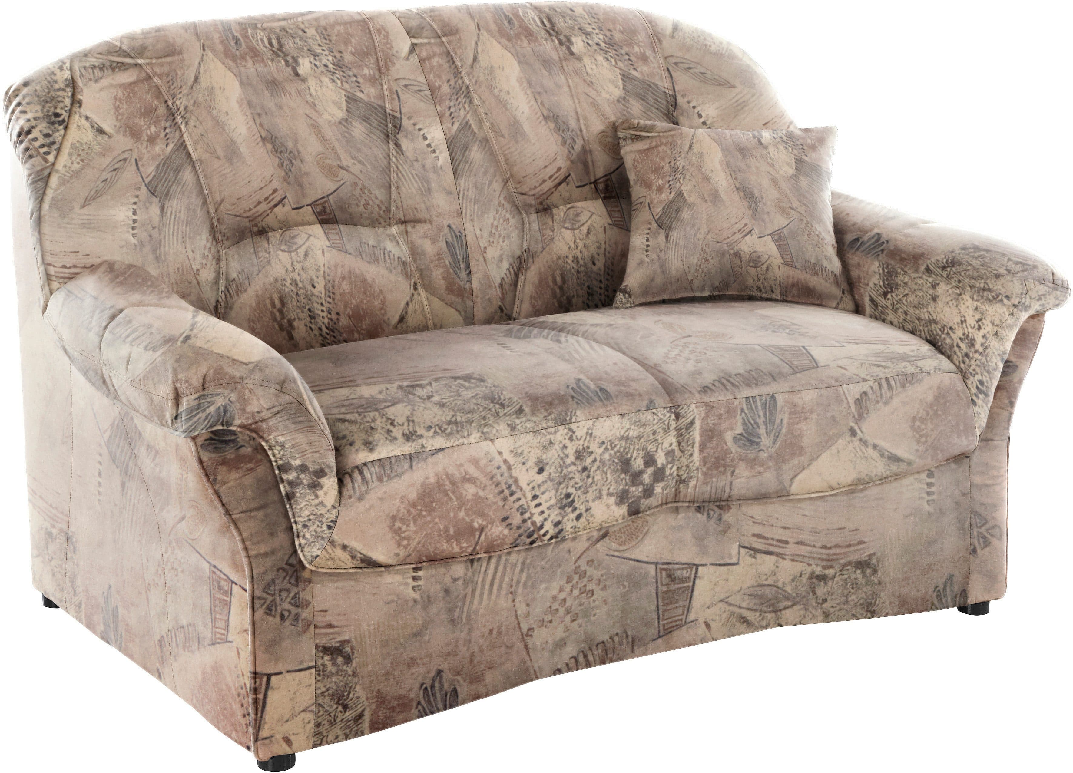DOMO collection 2-Sitzer Bahia Couch | Braun