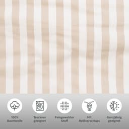 OTTO home Wendebettwäsche Greta | Beige