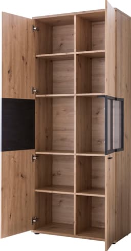 HELA Vitrine Atlanta | Holztöne