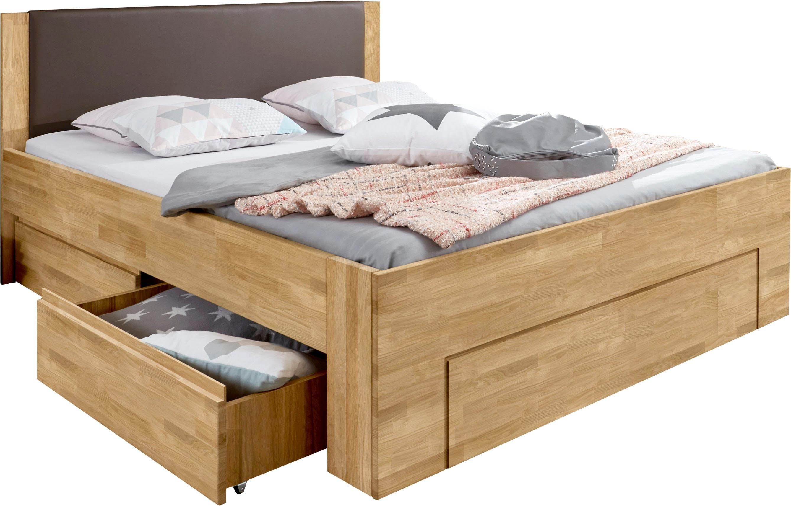 OTTO home Stauraumbett Bernett | Holztöne